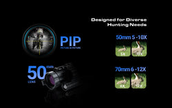PARD DS5 Night Vision Scope WiFi 1080P Hunting Monocular Waterproof Digital Camera with Rangefinder NV-S450CL/NV-S470CL