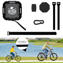 Retractable Bicycle Tow Rope Mountain Bike Parent-Child Pull Rope Flexible Trailer Rope Outdoor Tools