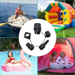 Air Valve Pump Connector with Air Valve Nozzles Paddleboard Pump Adapter for Inflatable Boat Stand-Up Paddleboard Bed