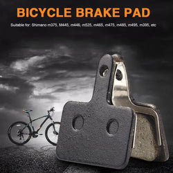 1 Set MTB Bike Brake Pads for SHIMANO M375 M445 Bicycle Resin Disc Brake Parts