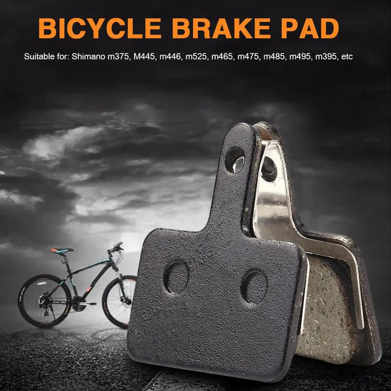 1 Set MTB Bike Brake Pads for SHIMANO M375 M445 Bicycle Resin Disc Brake Parts