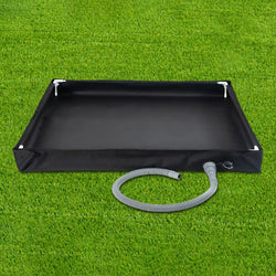 Portable Shower Pan Camping Shower Base Camping Shower Tent Floor Base for RV Outdoor Camping Shower Beach Pet Bath