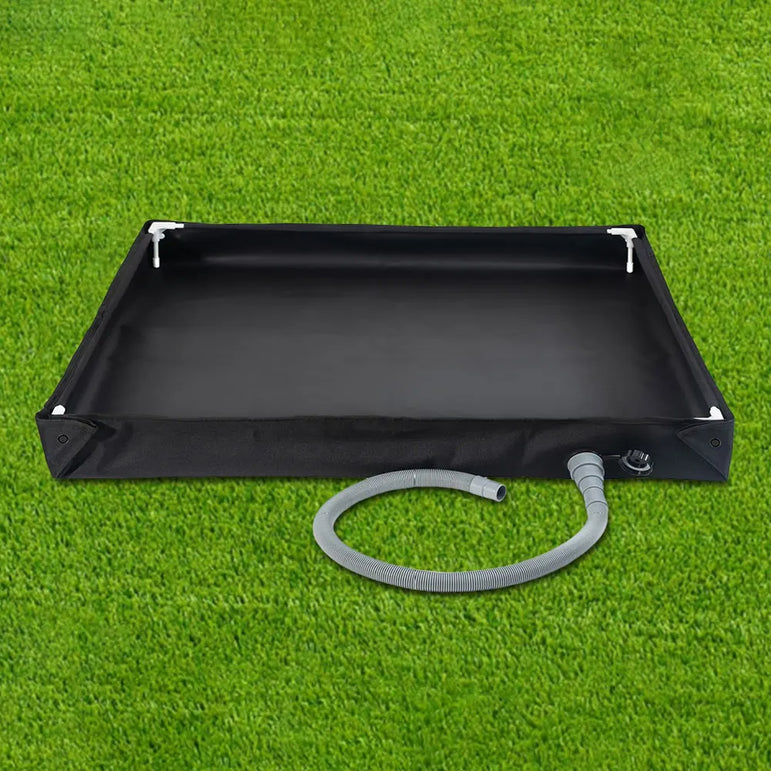 Portable Shower Pan Camping Shower Base Camping Shower Tent Floor Base for RV Outdoor Camping Shower Beach Pet Bath