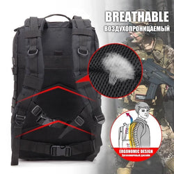 30L/50L Multifunctional Bag Military 900D Military Hiking Bag Waterproof Rucksacks Army Outdoor Camping Trekking Hunting Bag