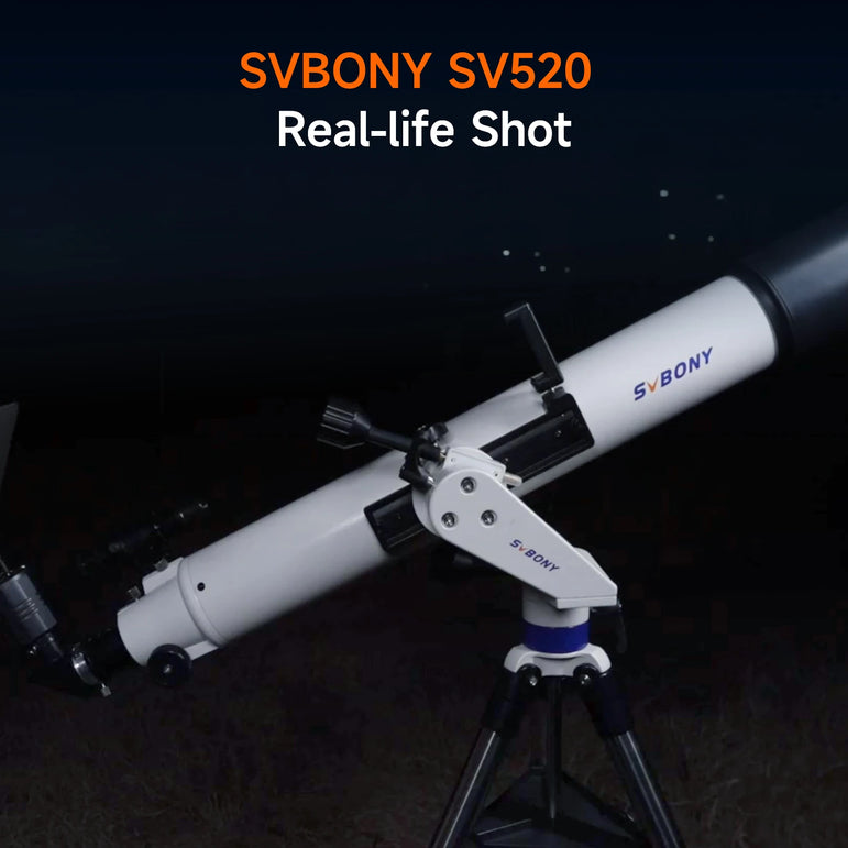 Svbony SV520 90mm Refractor Astronomy Telescope set for Adults and Beginners Professional Observing the Moon photography