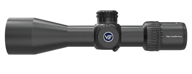 Vector Optics Veyron 3-12x44 SFP Riflescope | Ultra Compact Design |  long Range Adjustment | Zero Stop Function | For Airgun