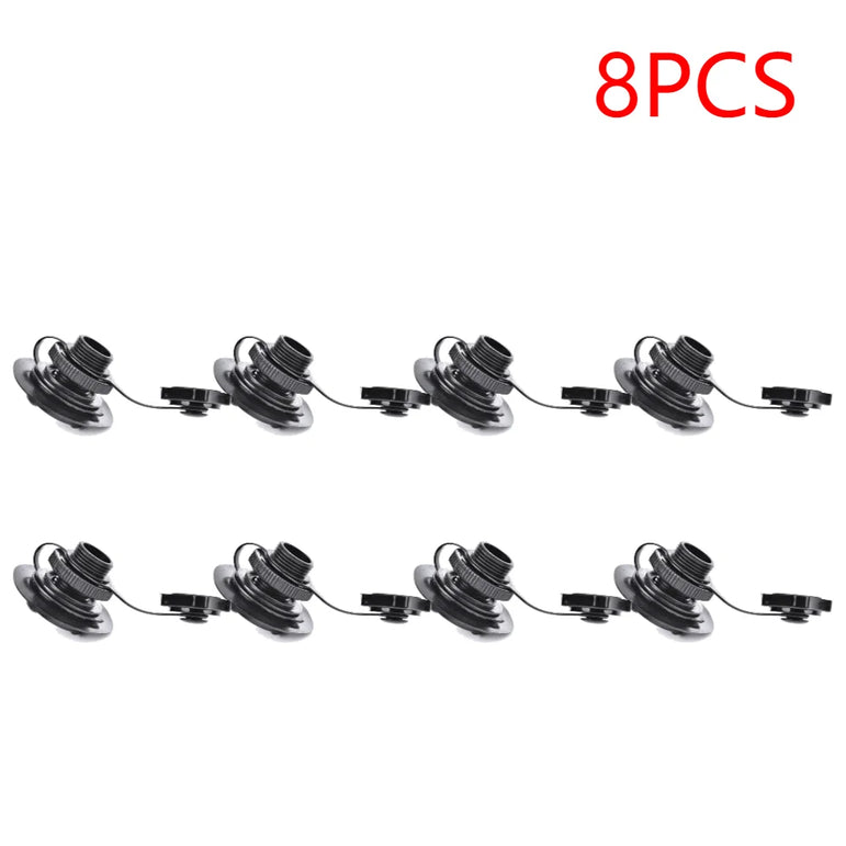 3-10PCS Inflatable Boat Kayak Air Valve Nozzle Cap Airbed Air Mattress Valves Adapters Inflatable Boat Repair Parts Fittings
