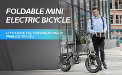 EU Warehouse Electric Bike Bicycle Exercise Electric City Bike E Bike TOOFLY Folding Ebike 250W