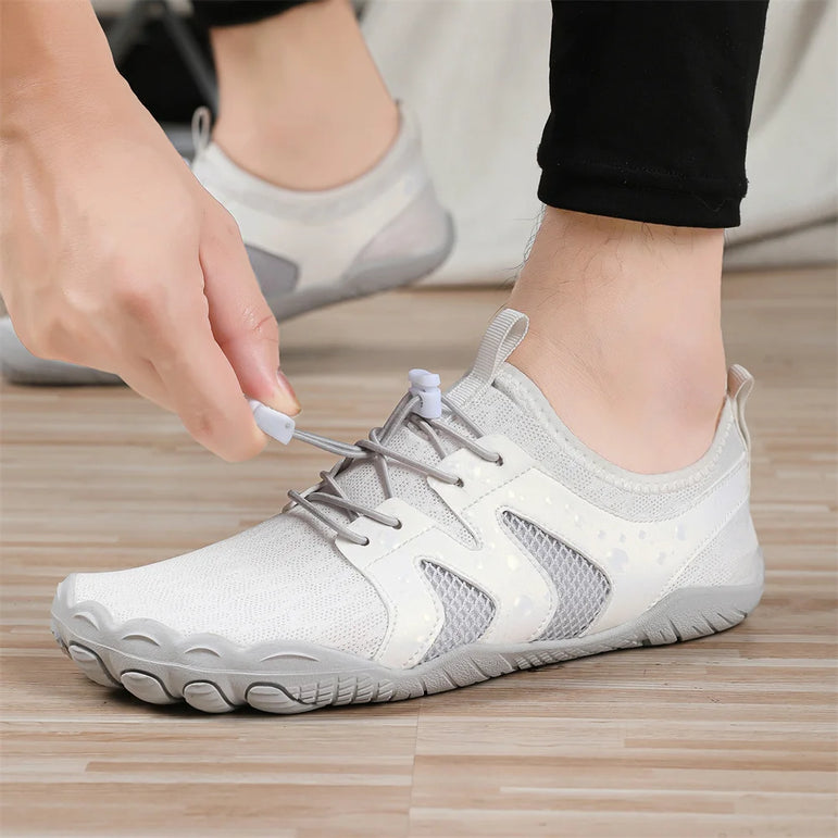 Women Men Water Shoes Five Fingers Upstream Wading Swimming Barefoot Aqua Shoes Beach Seaside Gym Fitness Unisex Sneakers New