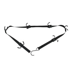 Hockey Portable Gear Rack Strap Organizer Hockey Gear Hanger Hockey Equipment Strap Drying Rack With 12 Hooks Portable Football