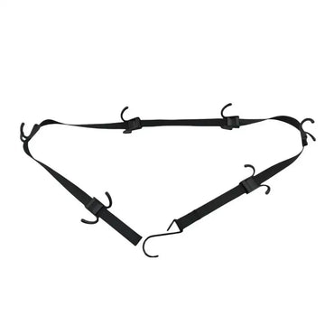 Hockey Portable Gear Rack Strap Organizer Hockey Gear Hanger Hockey Equipment Strap Drying Rack With 12 Hooks Portable Football