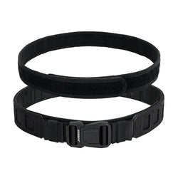 IDOGEAR 2 inch Tactical Belt LSR MOLLE Quick Release Metal Buckle Lightweight Man Outdoors Training Waistband 3433