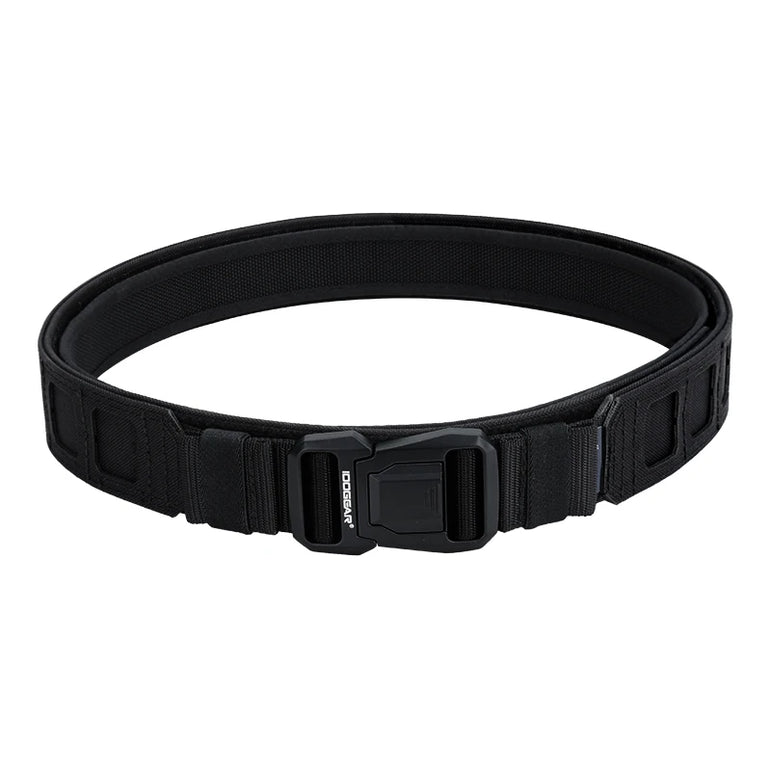 IDOGEAR 2 inch Tactical Belt LSR MOLLE Quick Release Metal Buckle Lightweight Man Outdoors Training Waistband 3433