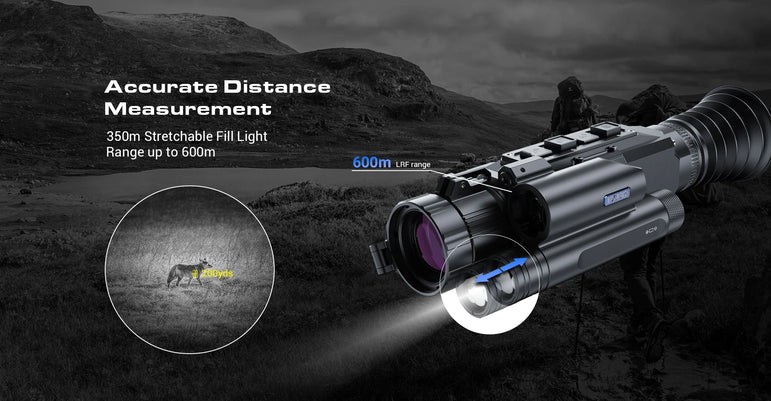 PARD DS5 Night Vision Scope WiFi 1080P Hunting Monocular Waterproof Digital Camera with Rangefinder NV-S450CL/NV-S470CL