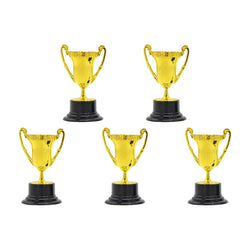Gold Award Trophy Cups for Kids Plastic Golden Award Trophy Cup Gold Participation Trophy Cup For Party Favors Rewards