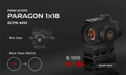 Vector Optics Veyron 3-12x44 SFP Riflescope | Ultra Compact Design |  long Range Adjustment | Zero Stop Function | For Airgun