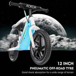 Kids Electric Balance Bike AOKDA K8 180W Children Toy 3 Speed 12Km/h Max Load 40KG Bicycle for Children 2 - 12 Age Children