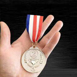 Gold Silver Bronze Medal Gold Silver Bronze Prizes Award Soccer Football Medals for Championship Cheerleading Sports Competition