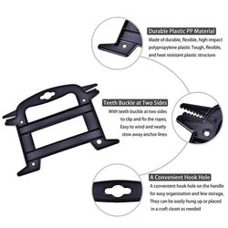 Paracord Winder Parachute Cord Rope Line Winders Spool Tidy Organizer Holder Bushcraft Paracord Ladder Keeper Storage Tool