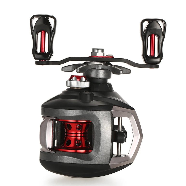 Lixada 12+1 Ball Bearings Baitcasting Reel Fishing Fly High Speed Fishing Reel with Magnetic Brake System