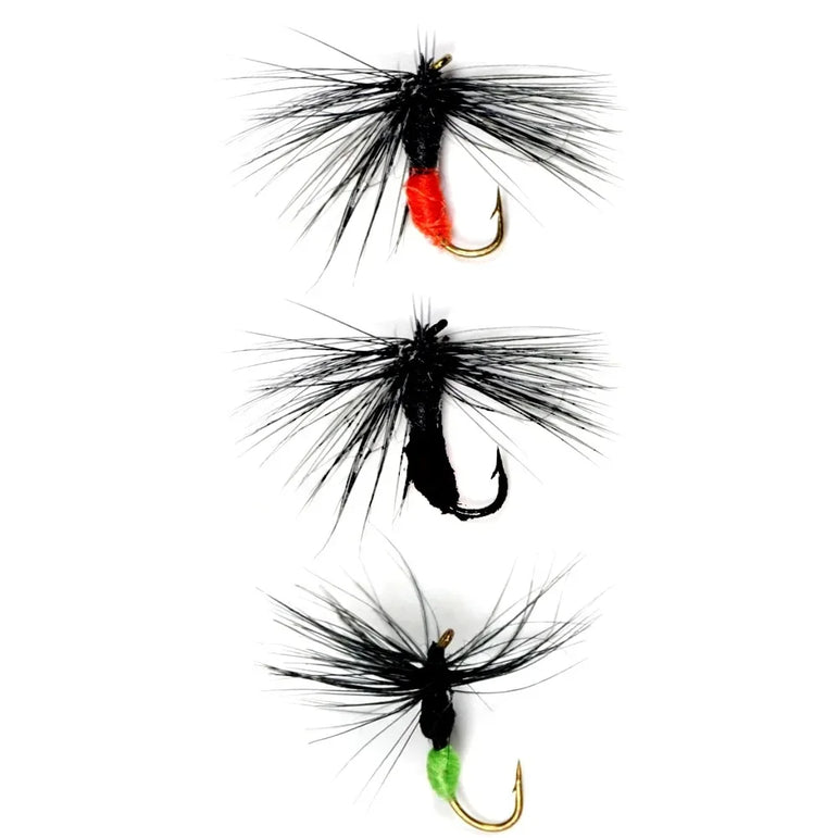 10PCS Ant Dry Fly Trout Fishing Dry Flies Barbless Hooks Fishing Lure Set Artificial Insect Lure Rainbow Grayling Fishing Tackle