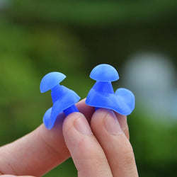 Soft Swimming Earplugs Nose Clip Case Protective Waterproof Noise Prevention Ear Plug Adult Children Silicone Swim Dive Supplies