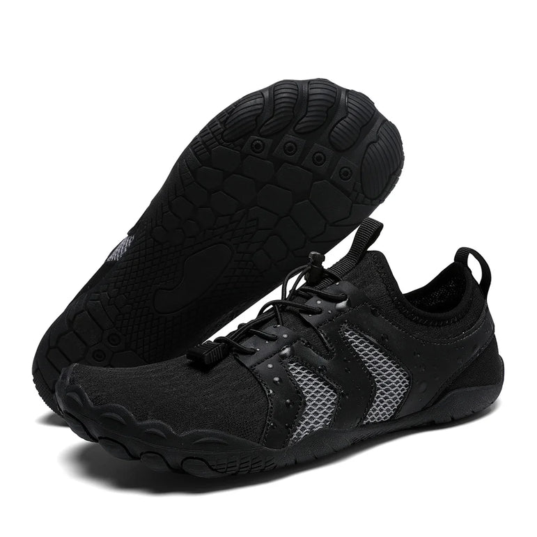 Women Men Water Shoes Five Fingers Upstream Wading Swimming Barefoot Aqua Shoes Beach Seaside Gym Fitness Unisex Sneakers New