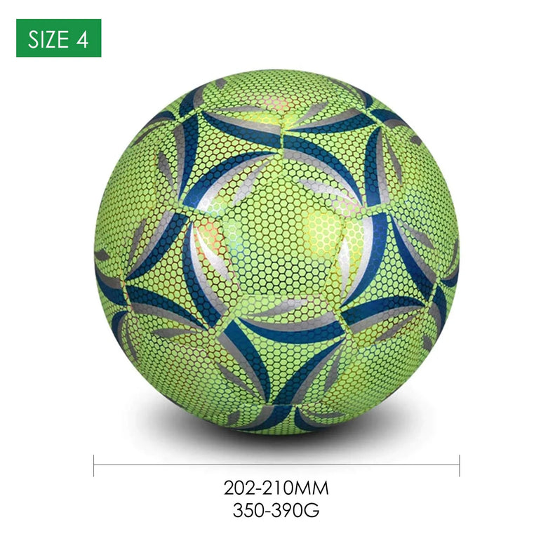 Reflective Football LED Training Soccer Luminous Fluorescent Reflective Cool Luminous No. 5 No. 4 Football For Child Adult