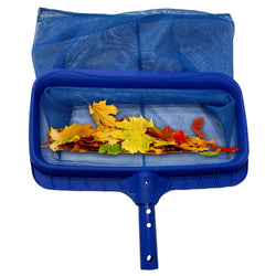 Pool Skimmer Net Large Capacity Leaves Cleaning Net Rubbish Cleaning Rake for Cleaning Spa Pond Pool Hot Tubs Fountains