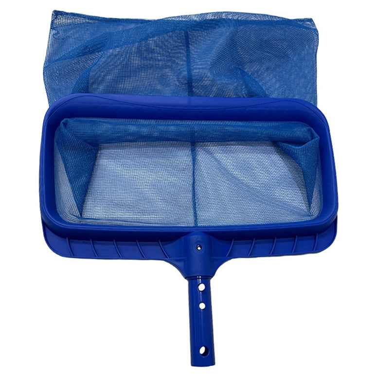 Pool Skimmer Net Large Capacity Leaves Cleaning Net Rubbish Cleaning Rake for Cleaning Spa Pond Pool Hot Tubs Fountains