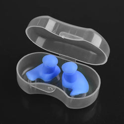 Soft Swimming Earplugs Nose Clip Case Protective Waterproof Noise Prevention Ear Plug Adult Children Silicone Swim Dive Supplies