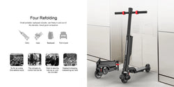 HX Foldable Electric scooter 7.5A 350W 25KM/H electric scooters 36V EScooters 5.5 Inch E Scooter For Adults