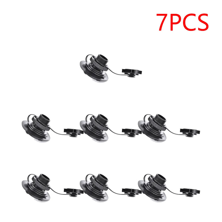 3-10PCS Inflatable Boat Kayak Air Valve Nozzle Cap Airbed Air Mattress Valves Adapters Inflatable Boat Repair Parts Fittings
