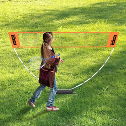Professional Badminton Net Volleyball Tennis Training Square Net Height Adjustable Volleyball Net for Court Backyard Beach