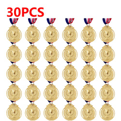 10-50pcs Gold Silver Bronze Award Medal Winner Reward Football Competition Prizes Award Medal For Souvenir Gift Sport Kids