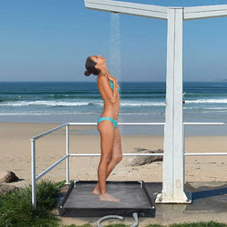 Portable Shower Pan Camping Shower Base Camping Shower Tent Floor Base for RV Outdoor Camping Shower Beach Pet Bath