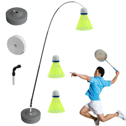 Badminton Training Aid Indoor Belt Rebound Badminton Practice Single Badminton Training Device Suit Power Trainer For Badminton