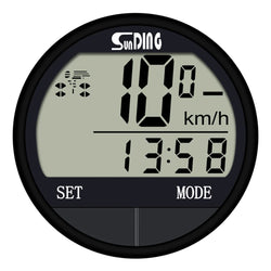 Bike Computer LED Digital Bicycle Speedometer Odometer with Screen Cycling Computer Waterproof for Men Women Teens Bikers Outdoo