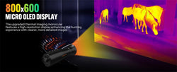GTGUARD Ai15 Night Vision Goggles Outdoor Detector Handheld Monocular IR Thermal Imaging Telescope AI Super-resolution 384*288HD