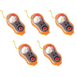 5-1pcs Surfing Life Jacket Light LED Lithium Lamp Position Indicator Self-Lighting Swimming Life Vest Emergency  Lamp