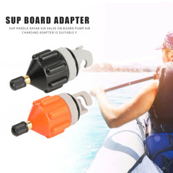 For SUP Board Kayak Nylon Rowing Boat Air Valve Adaptor Inflatable Pump Adapter