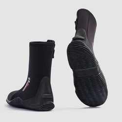 Oulylan Premium Neoprene Diving Boot 5m Water Shoes Wetsuit Booties With Anti-Slip Rubber Sole  Zipper For Surf Scuba 1 Pair