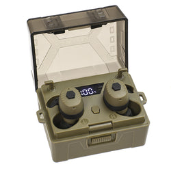 Shooting Earplugs ANC NRR27dB - Tactical Bluetooth Earbuds with Active Noise Cancelling for Hunting Military Ear Protection