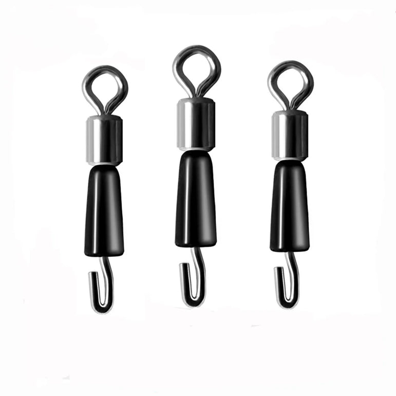 Carp Fishing Quick Change Feeder Swivels Method Feeder Swivel Snaps Fishing Accessories Tool Jig Hooks Tackle Connector