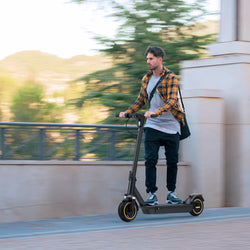 AOVOPRO New ESMAX Electric Scooter 500W 35km/h Adult APP Smart Scooter Shock-absorbing Anti-skid Folding Electric Scooter