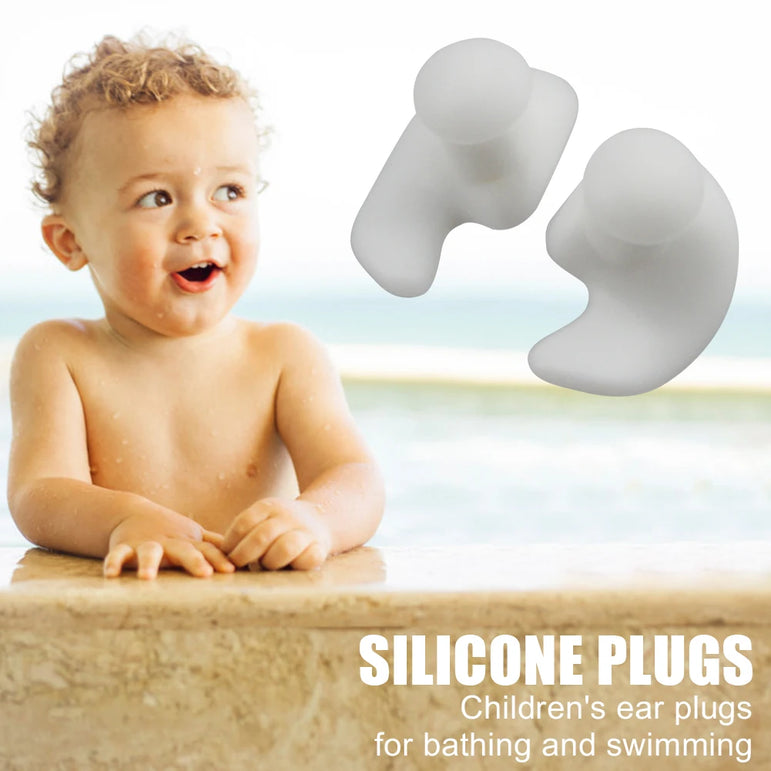 Swimming Ear Plug Sleeping Ear Plugs Sound Insulation Silicone Diving Ear Plugs Waterproof Noise Reduction for Hearing Safety