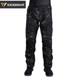 IDOGEAR Combat UFS Pants Tactical Pants w/ Knee Pads Camo Trousers Outdoor Hunting 3209