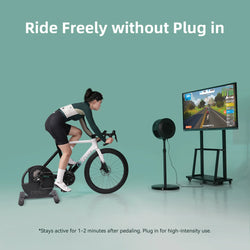 CYCPLUS R200 Smart Bike Trainer 2200W Max Power Support  ANT+ & BLE 5.0 Exercise Bike Roller Indoor Training for Home Exercise