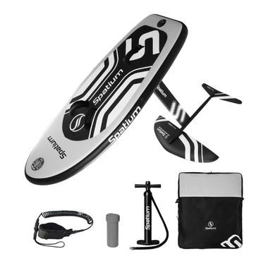Spatium Hydrofoil Board for Surfing with Hydrofoil Accessories, Fix Kit Wing Foil Board Surf Hydrofoil Surfboard Gray