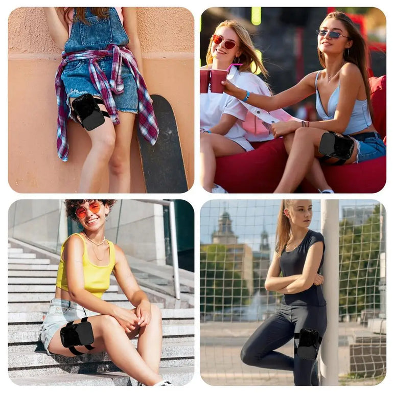 Carnival Thigh Bag For Women Travel Leg Pack Adjustable Strap Leg Harness Bag Stylish Women Thigh Harness Leg Bag Comfortable